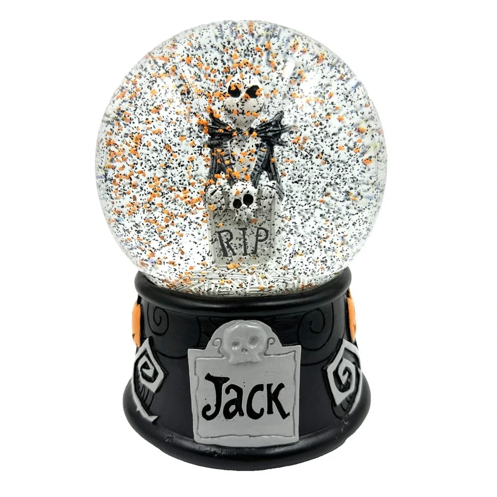 Disney Nightmare Before Christmas Snow Globe plays Funeral March of a Marionette